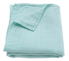 Muslin Swaddle Blanket- Mint